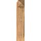 Ekena Millwork Traditional Smooth Arts and Crafts Outlooker, Western Red Cedar, 7 1/2"W x 24"D x 36"H OUT08X24X36TRA03SWR - alternate 2
